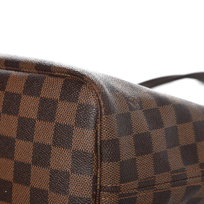 Louis Vuitton Damier Ebene Neverfull MM 28 of 31