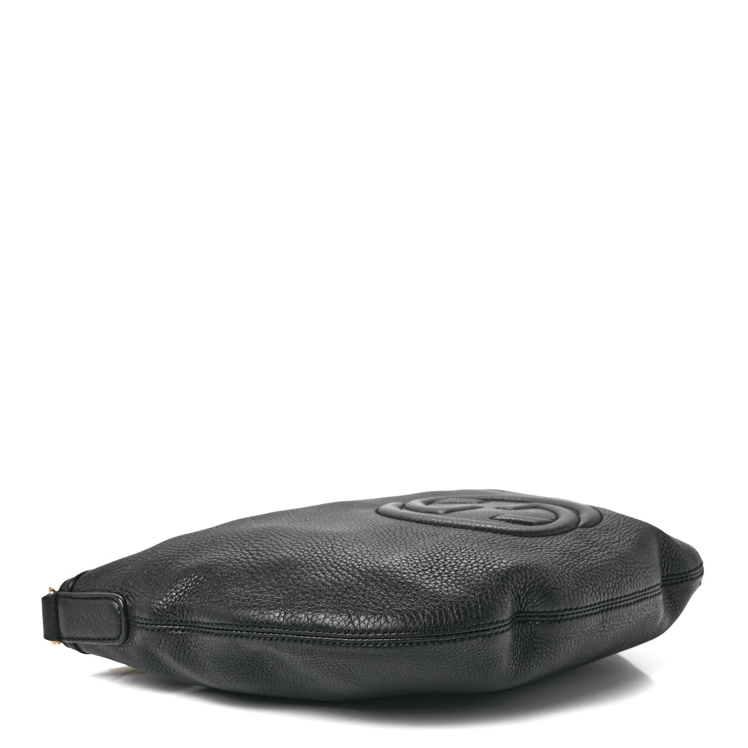 Gucci Pebbled Calfskin Small Soho Hobo Black 4 of 13