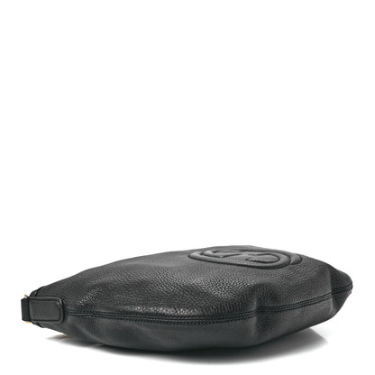 Gucci Pebbled Calfskin Small Soho Hobo Black 4 of 13