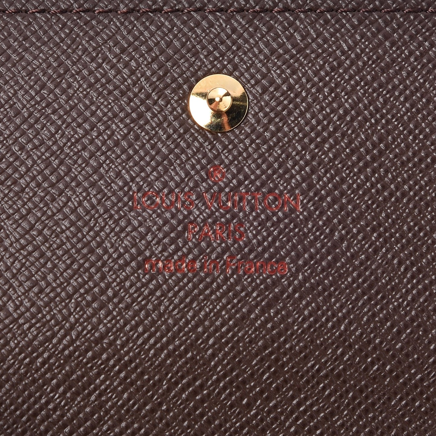 Damier Ebene Elise Wallet