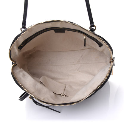 Gucci Guccissima Medium Bree Shoulder Bag Black 4 of 5