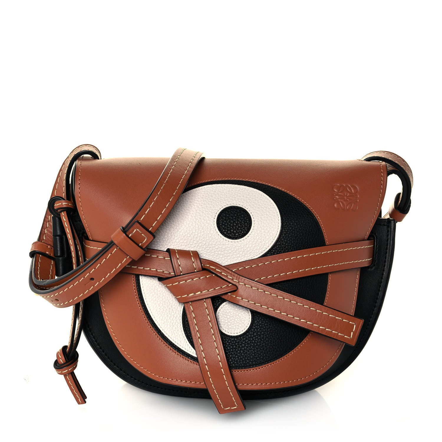 Loewe Grained Calfskin Yin Yang Small Gate Crossbody Bag 1 of 16