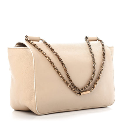 Chloe Goatskin Medium Elsie Shoulder Bag Biscotti Beige 3 of 14
