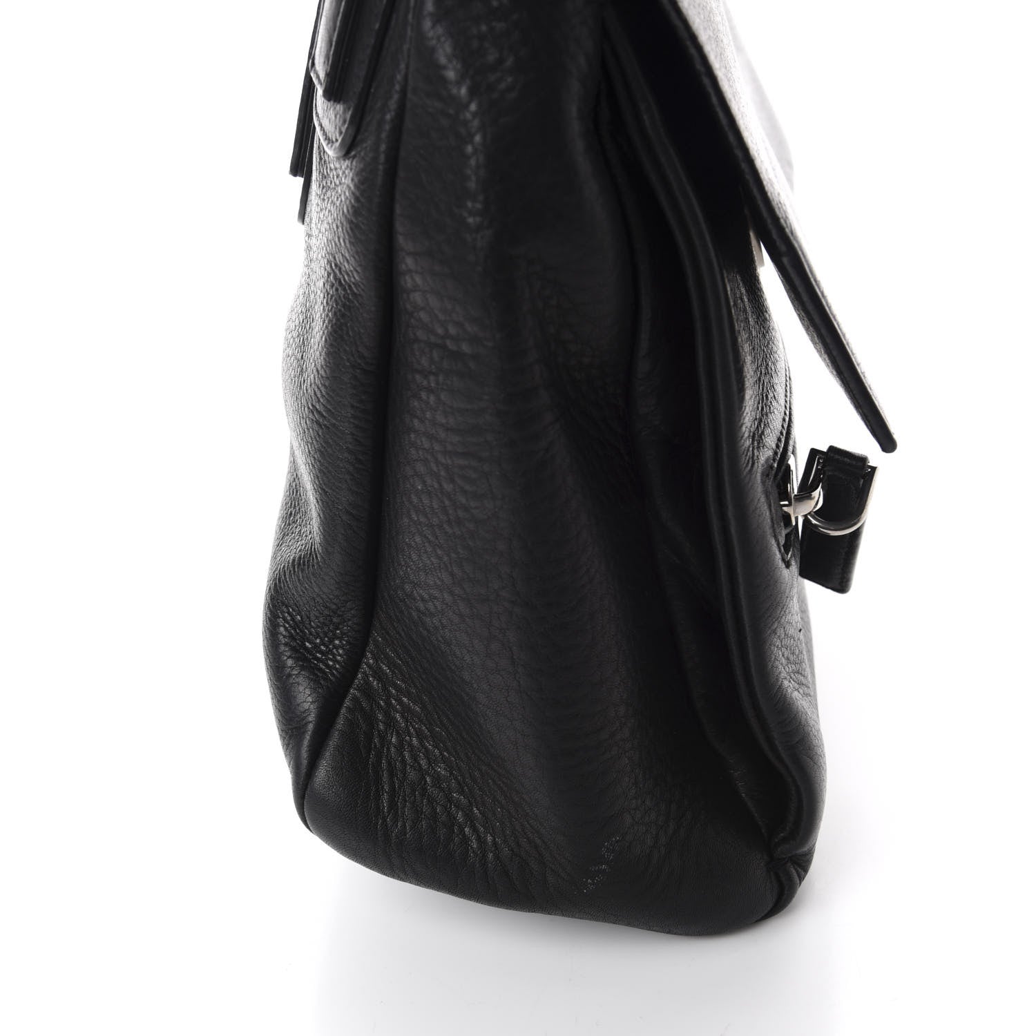 Givenchy Pebbled Calfskin Small Pandora Pure Flap Bag Black 15 of 16