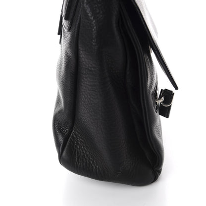 Givenchy Pebbled Calfskin Small Pandora Pure Flap Bag Black 15 of 16