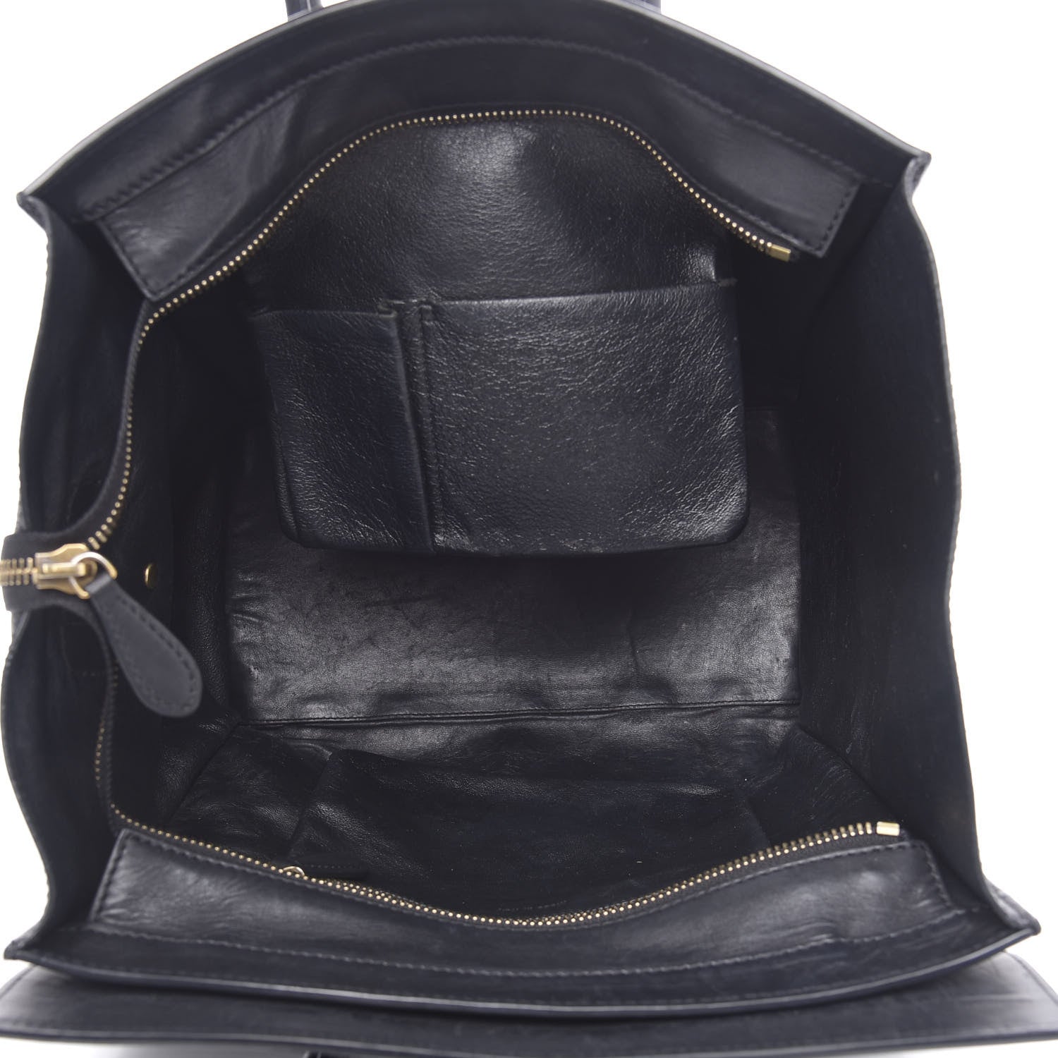 Celine Smooth Calfskin Mini Luggage Black 5 of 17
