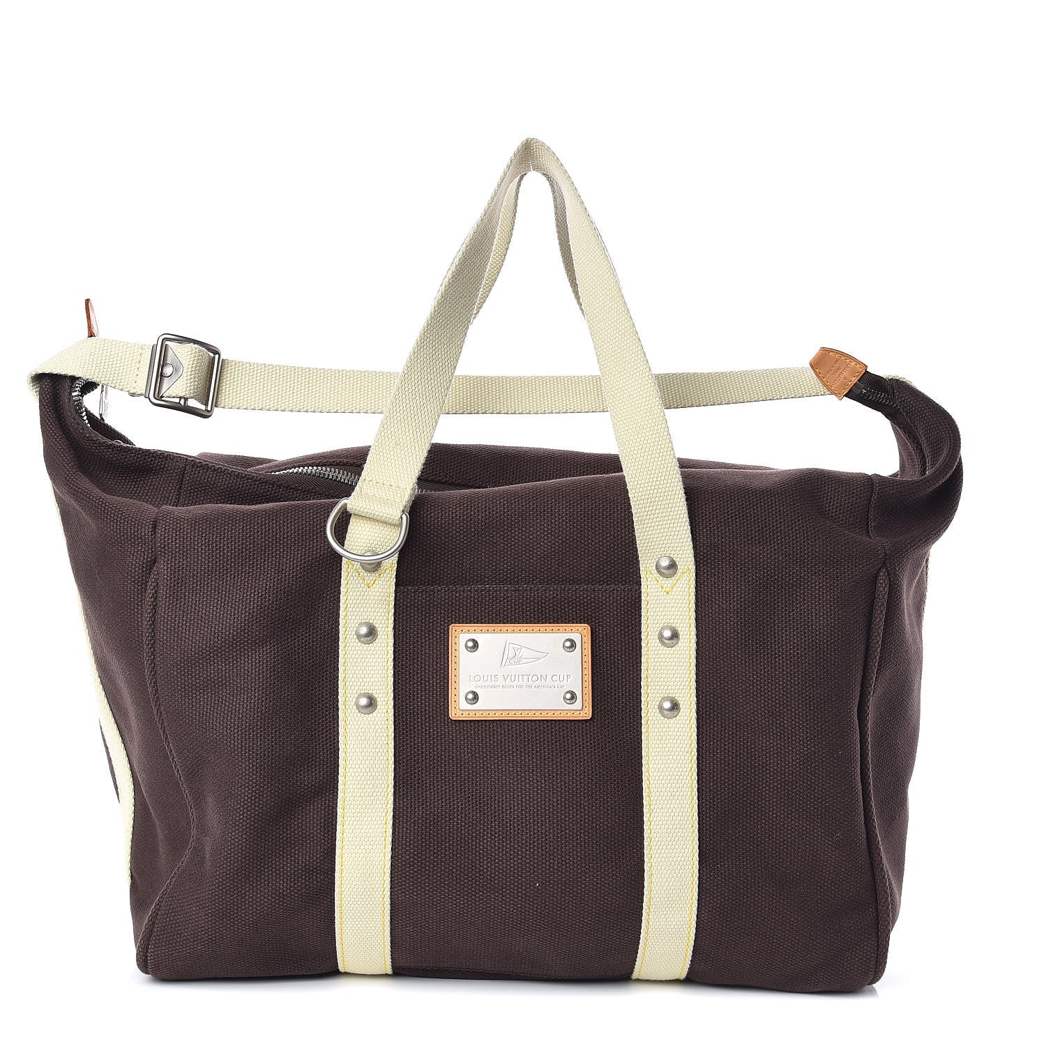 Louis Vuitton Toile Antigua Sac Weekend Brown 1 of 8