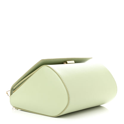 Givenchy Textured Calfskin Mini Pandora Box Chain Crossbody Bag Aqua Green 4 of 10