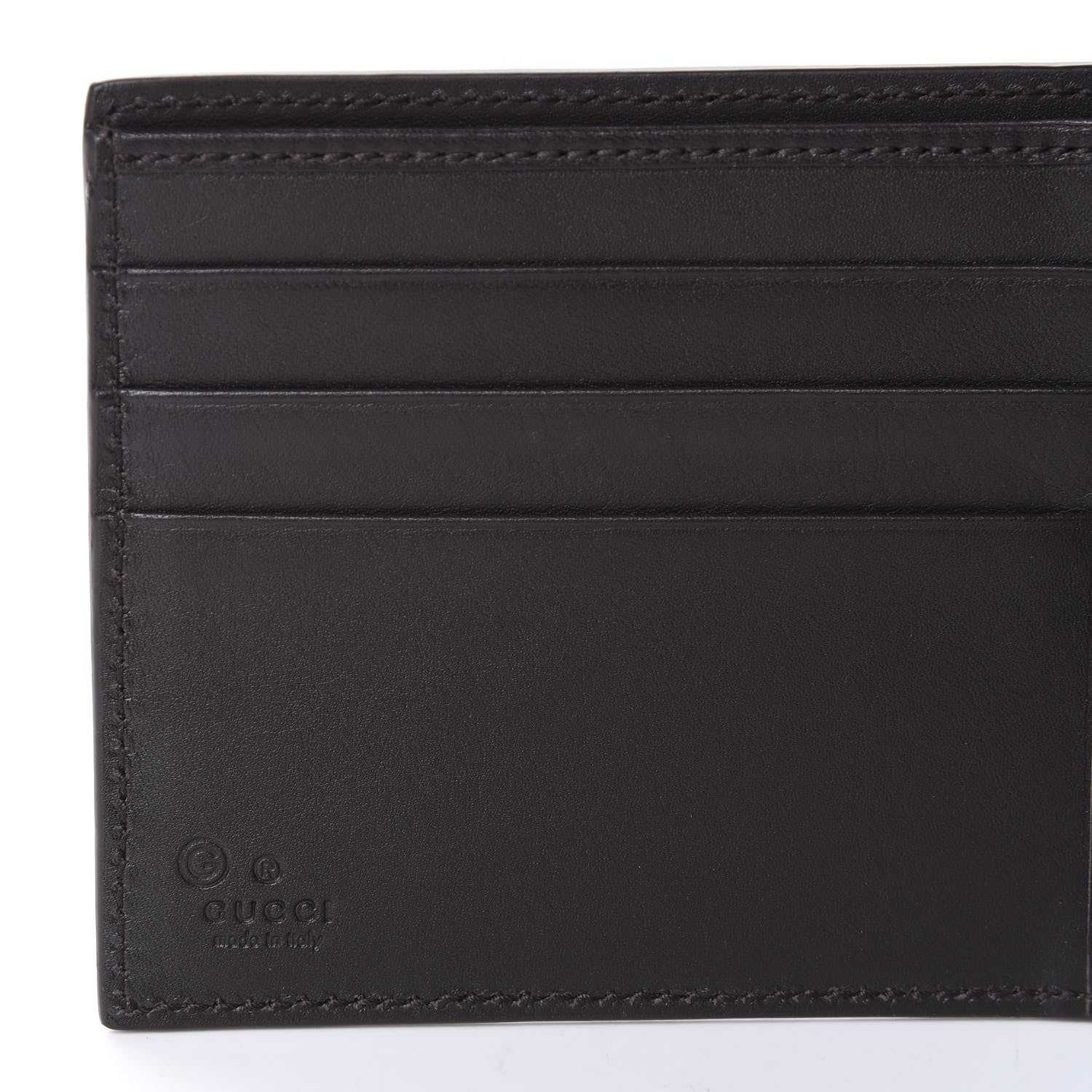 Gucci Microguccissima Bi-Fold Wallet Testa di Moro 8 of 10
