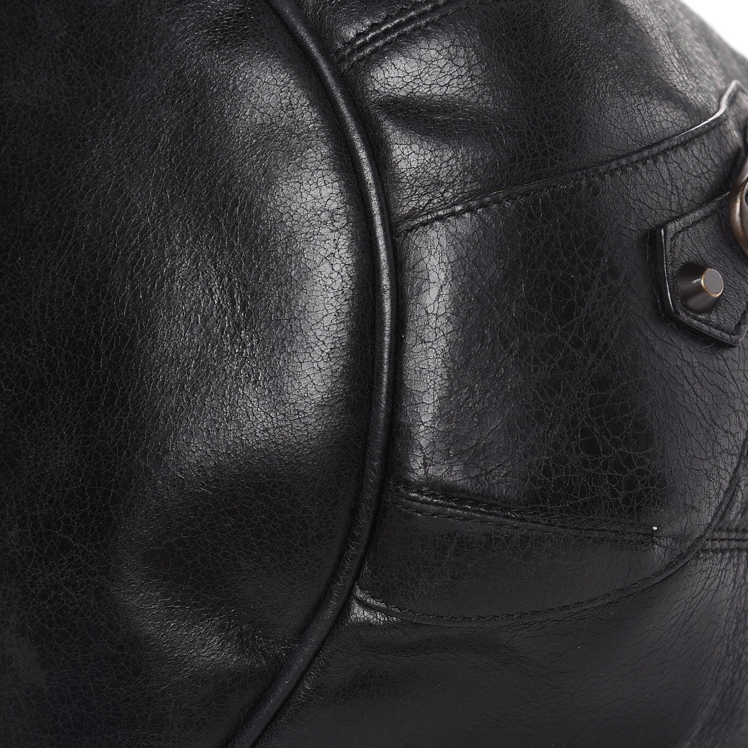 Balenciaga Agneau Classic Hardware Pompon Black 9 of 11