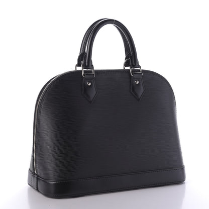 Louis Vuitton Epi Alma PM Black 3 of 9