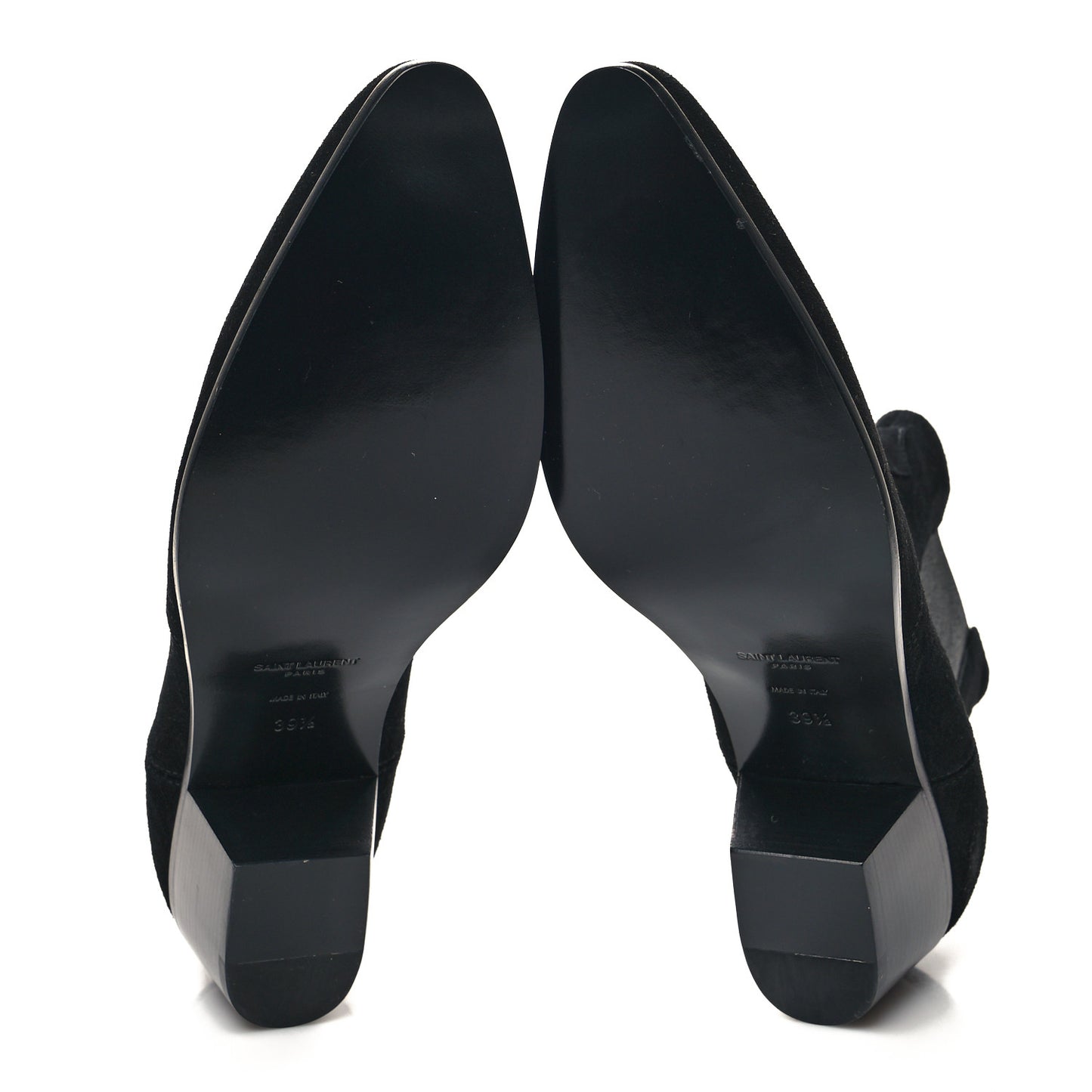 Suede Chelsea Boots 39.5 Black