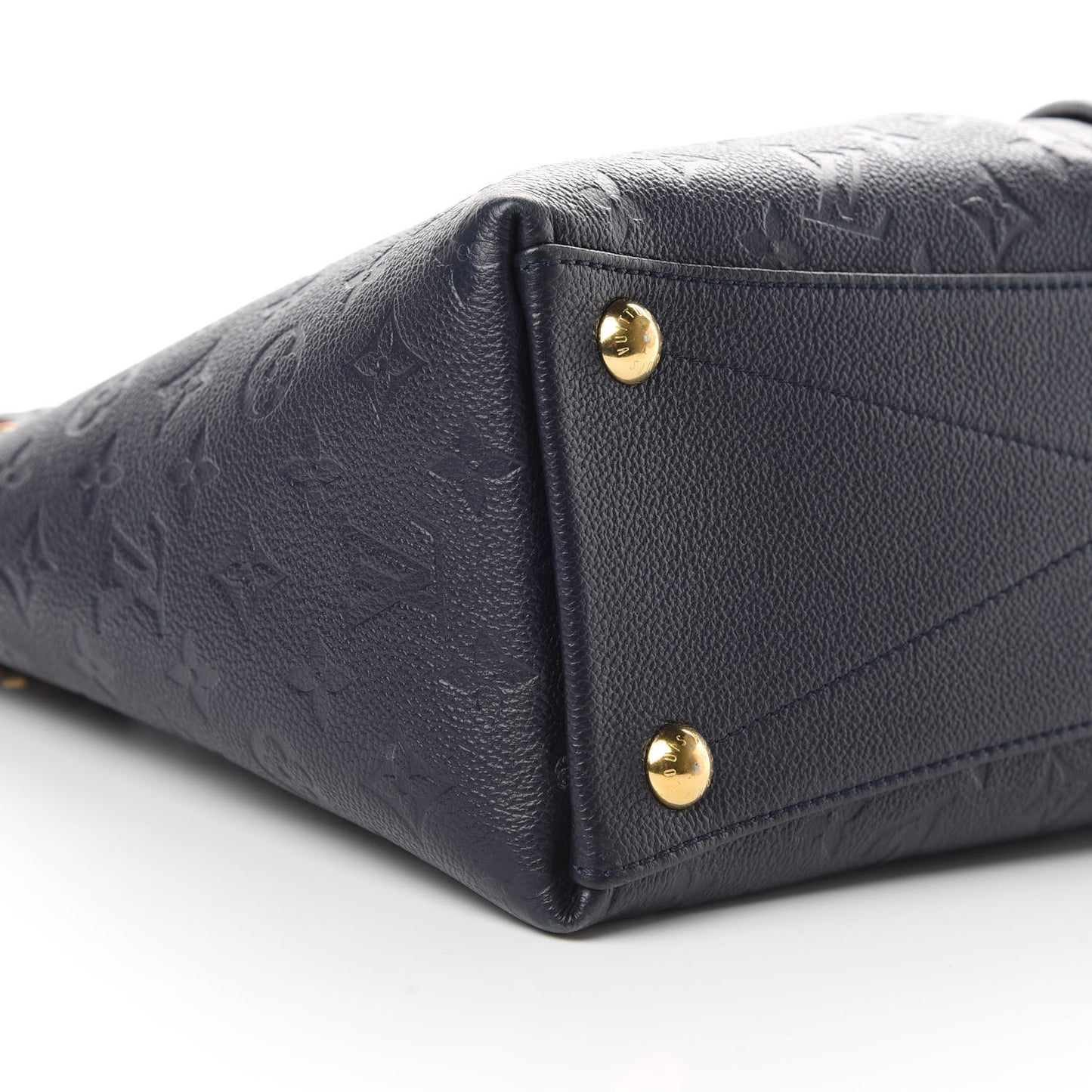 Empreinte V Tote MM Marine Rouge