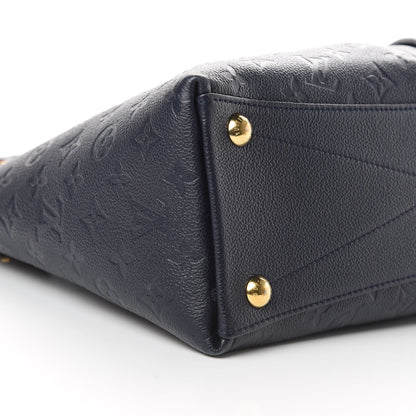 Louis Vuitton Empreinte V Tote MM Marine Rouge 9 of 11