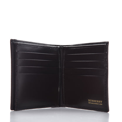 Burberry Haymarket Check BBi-Fold Wallet Chocolate 6 of 9