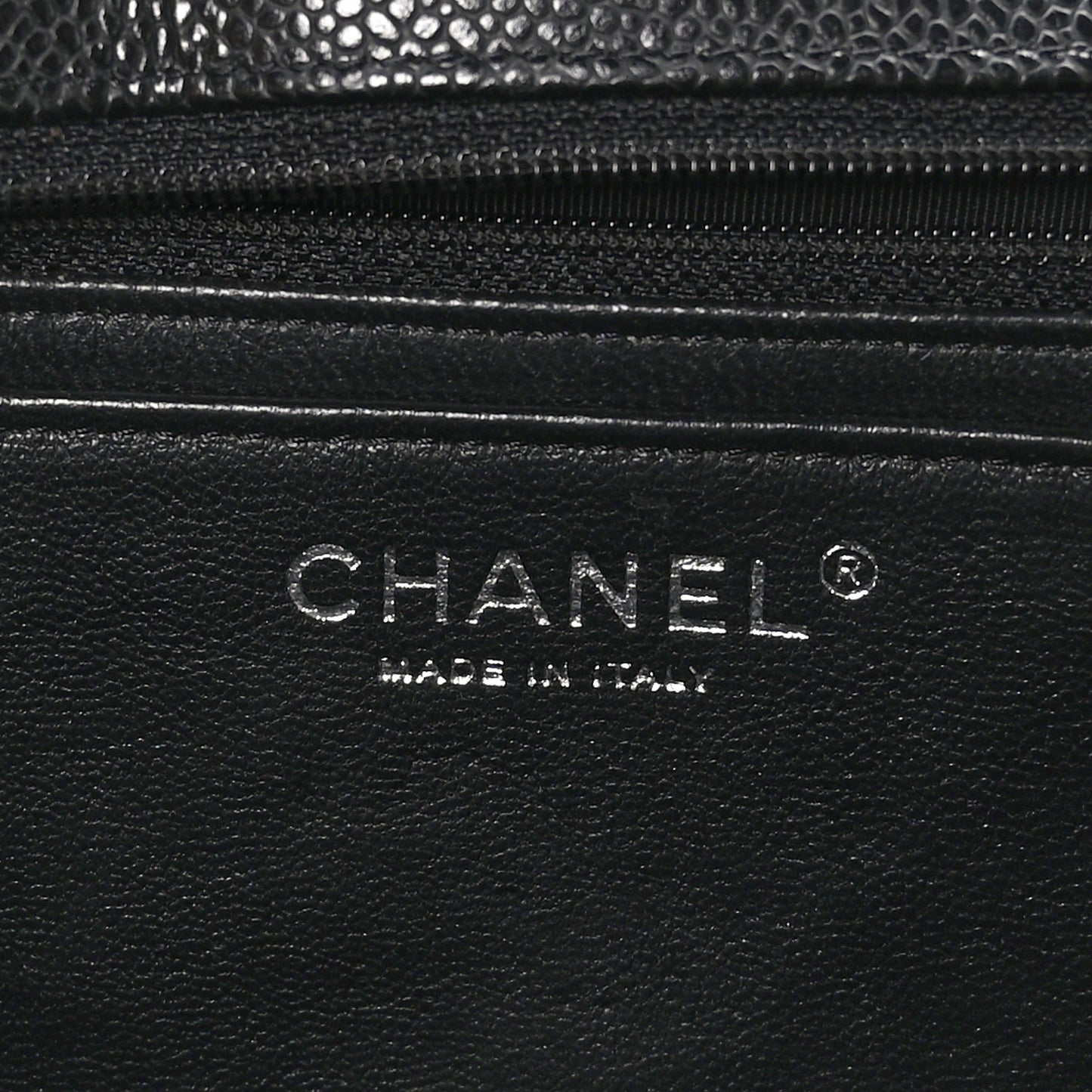 Caviar Quilted Maxi Single Flap Black