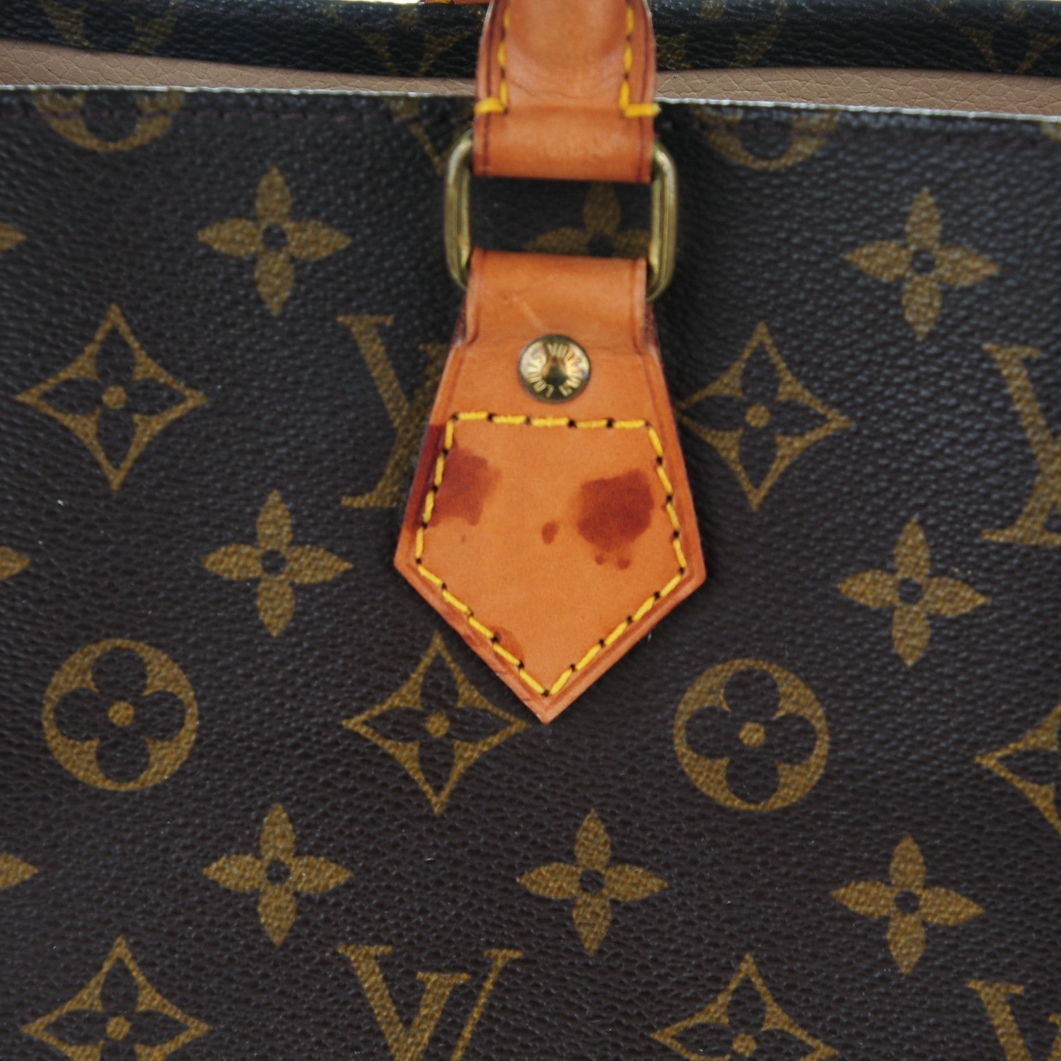 Louis Vuitton Monogram Sac Plat 7 of 12