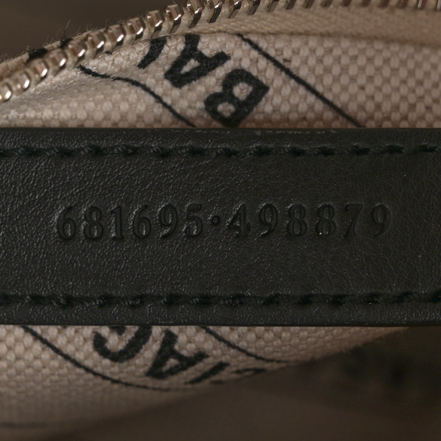 Balenciaga X GUCCI GG Supreme Monogram Neo Classic Silver Hardware City Beige Ebony 8 of 12