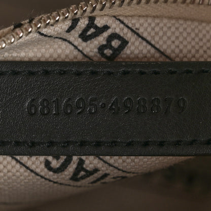 Balenciaga X GUCCI GG Supreme Monogram Neo Classic Silver Hardware City Beige Ebony 8 of 12