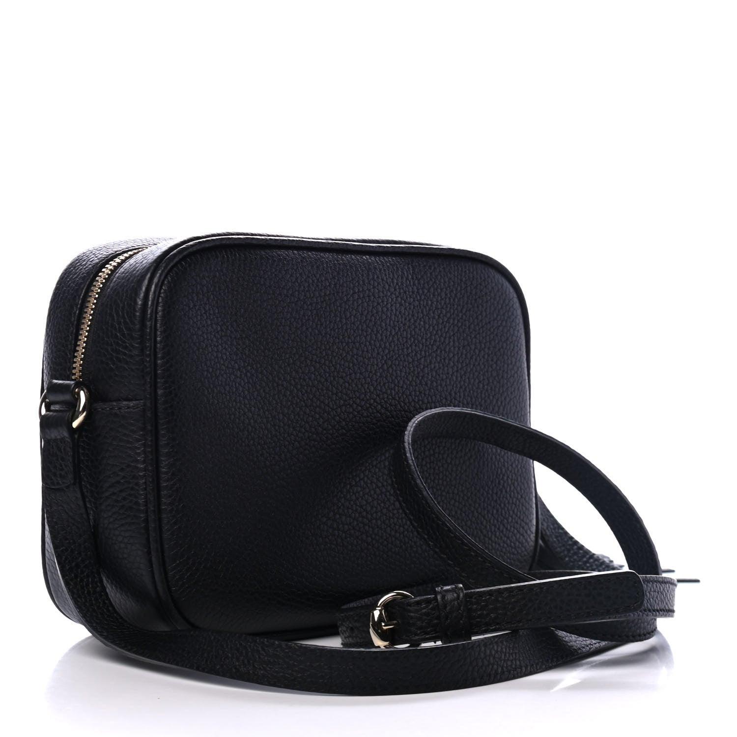 Gucci Pebbled Calfskin Small Soho Disco Bag Black 2 of 4