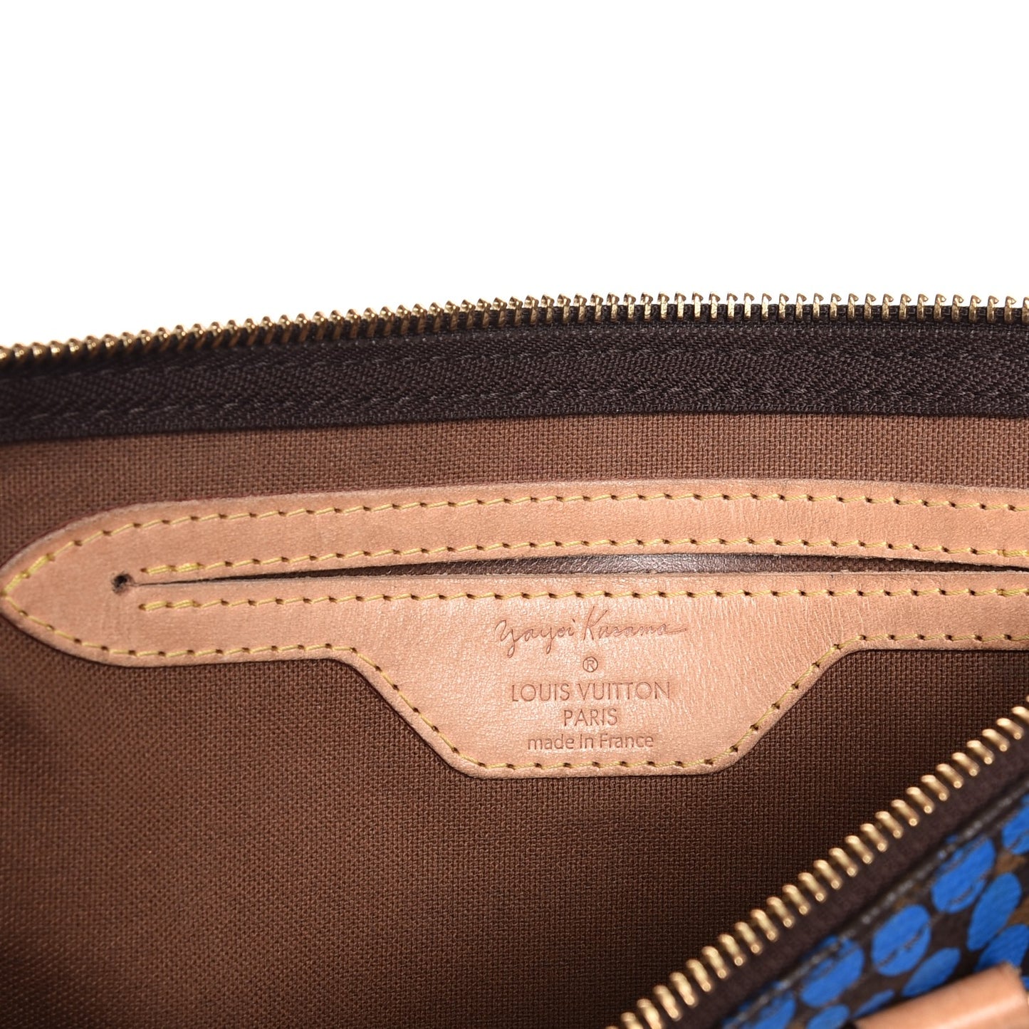 Monogram Kusama Town Speedy 30 Blue