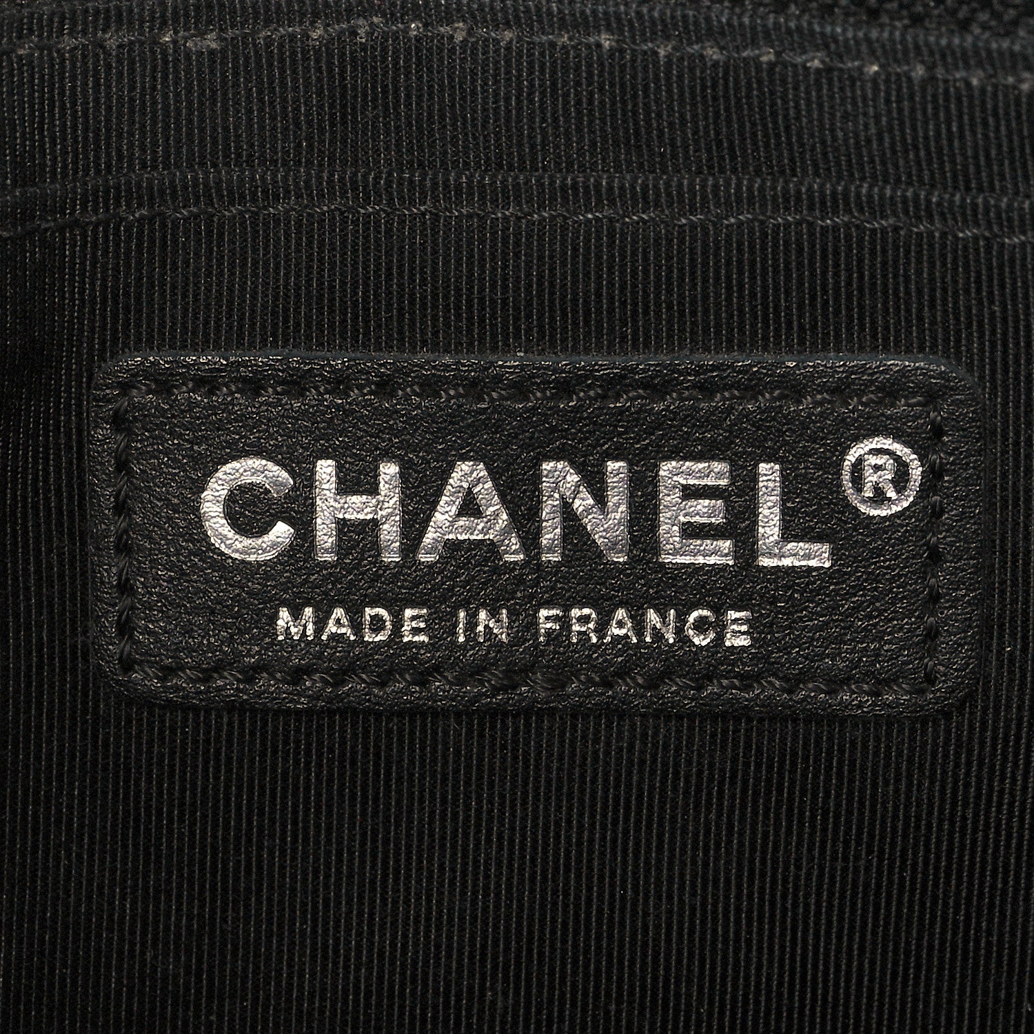 Chanel Lambskin Perforated Medium Punch Flap Black 6 of 10