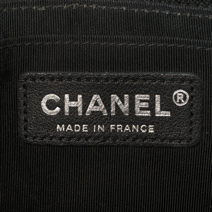 Chanel Lambskin Perforated Medium Punch Flap Black 6 of 10