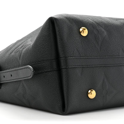 Louis Vuitton Empreinte Monogram Giant CarryAll MM Black 11 of 12