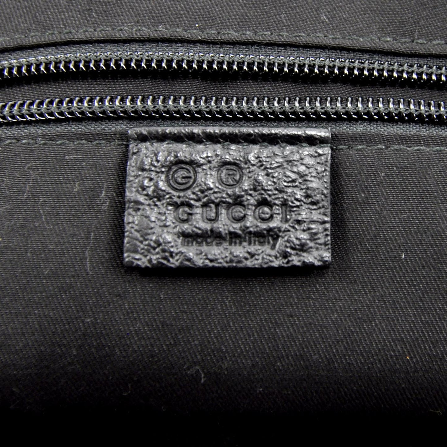 Nylon Monogram Messenger Bag Black