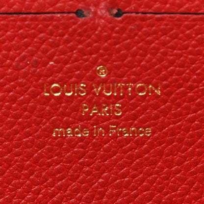 Louis Vuitton Empreinte Clemence Wallet Cherry 6 of 10