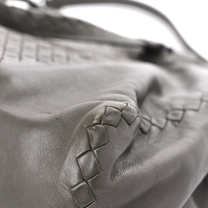 Bottega Veneta Calfskin Intrecciato Large Leggero Tote Kaki Fondente 13 of 43