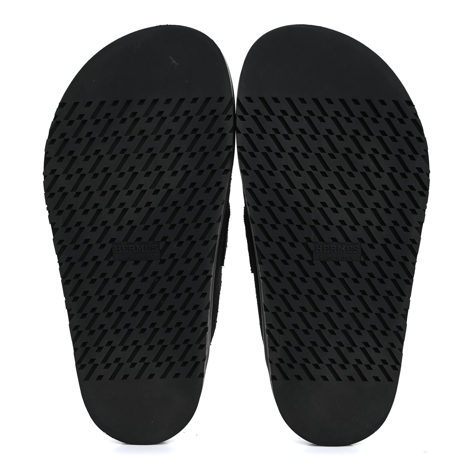 Hermes Suede Calfskin Go Mules 35.5 Black 6 of 13
