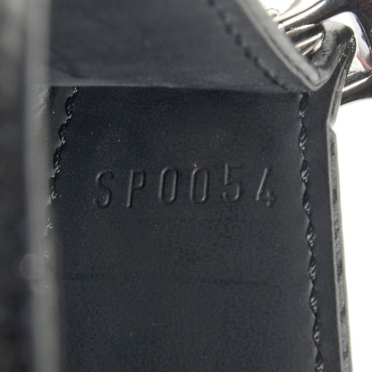 Louis Vuitton Epi Demi Lune Pochette Black 5 of 7