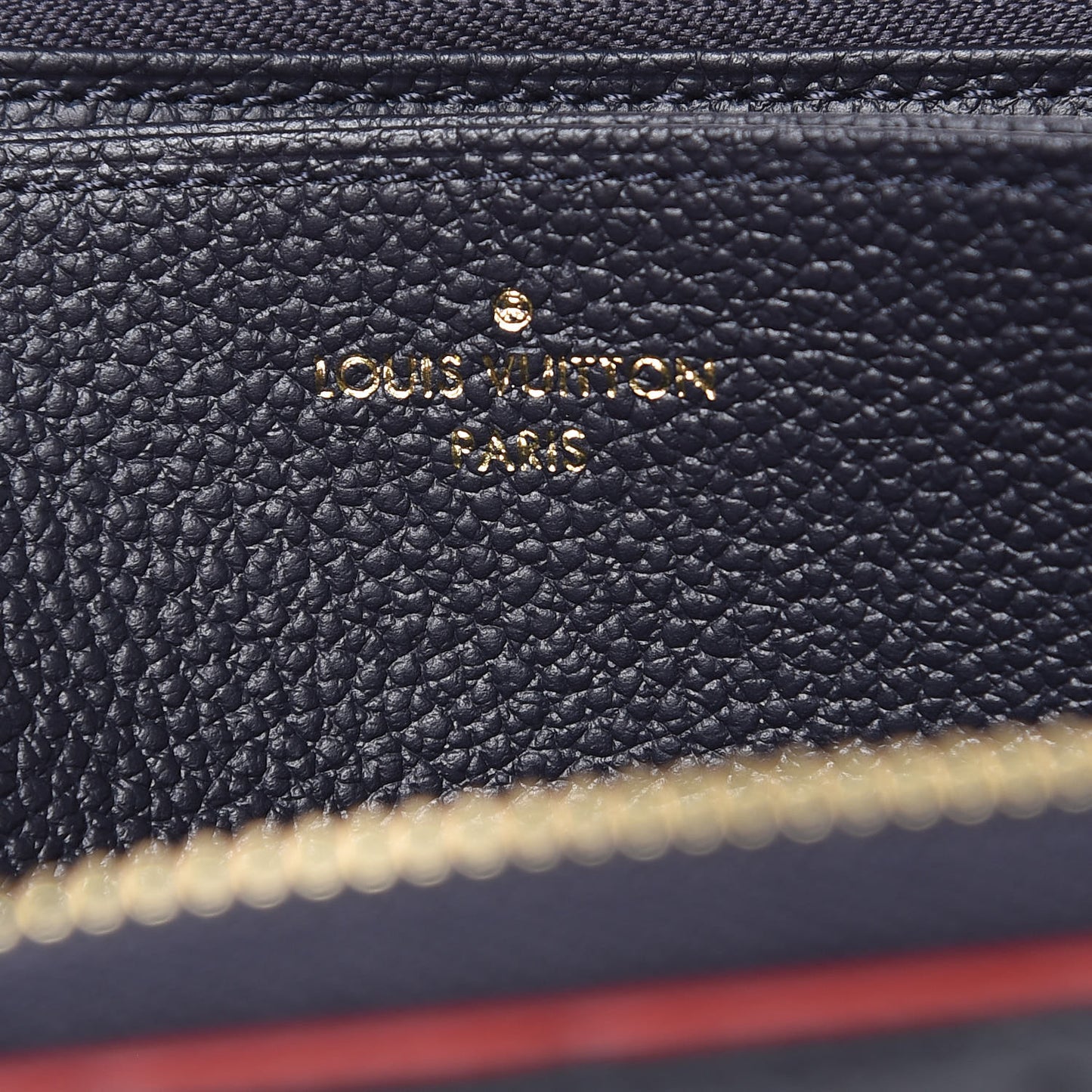 Empreinte Zippy Wallet Marine Rouge