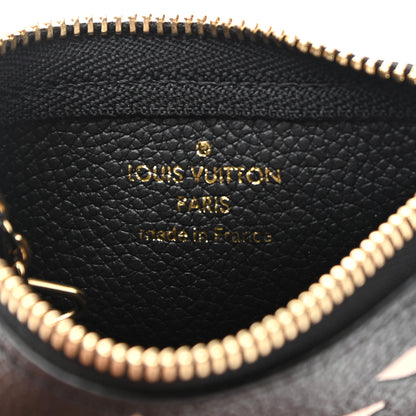 Louis Vuitton Empreinte Monogram Giant Key Pouch Black Beige 6 of 6