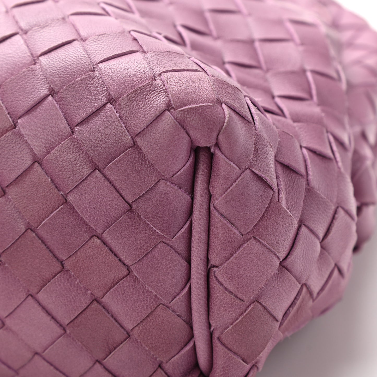 Nappa Intrecciato The Lauren 1980 Clutch Peony