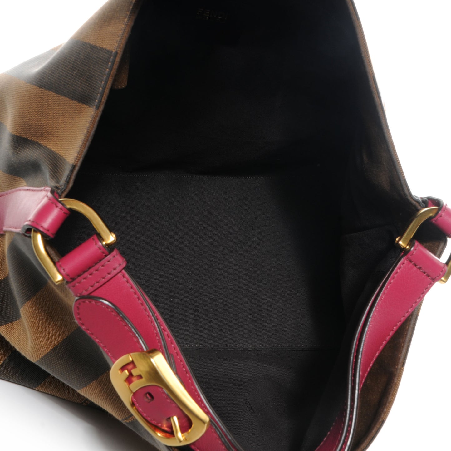 Pequin Vitello Large Hobo Tobacco Amarena