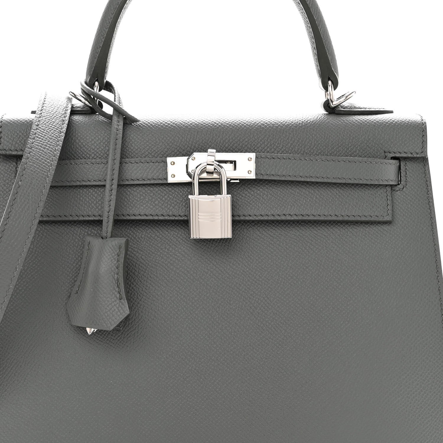 Hermes Epsom Kelly Sellier 25 Vert Amande 8 of 10