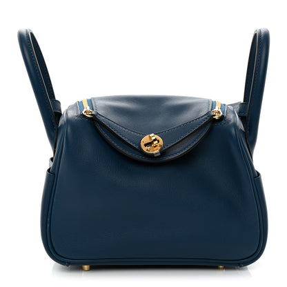 Hermes Swift Mini Lindy 20 Deep Bleu 1 of 11