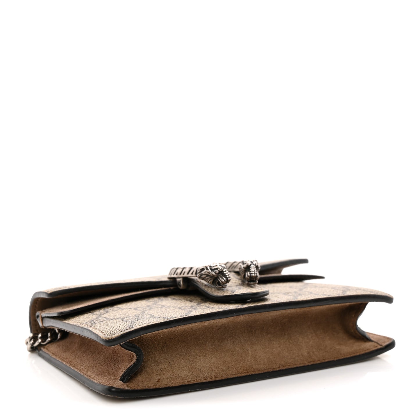GG Supreme Monogram Super Mini Dionysus Shoulder Bag Taupe