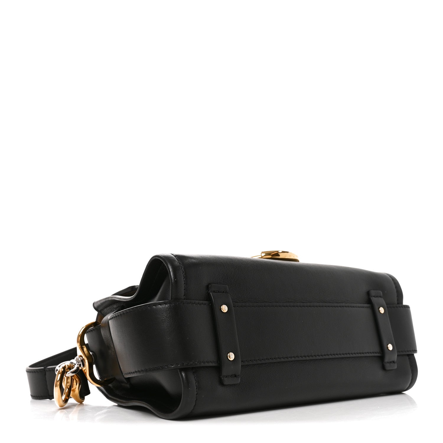 Chloe Calfskin Mini Tess Day Bag Black 4 of 9