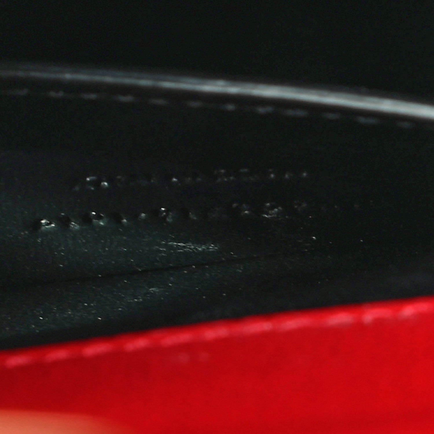 Saint Laurent Grain de Poudre Mini Classic Monogram Cassandra Top Handle Red 7 of 10