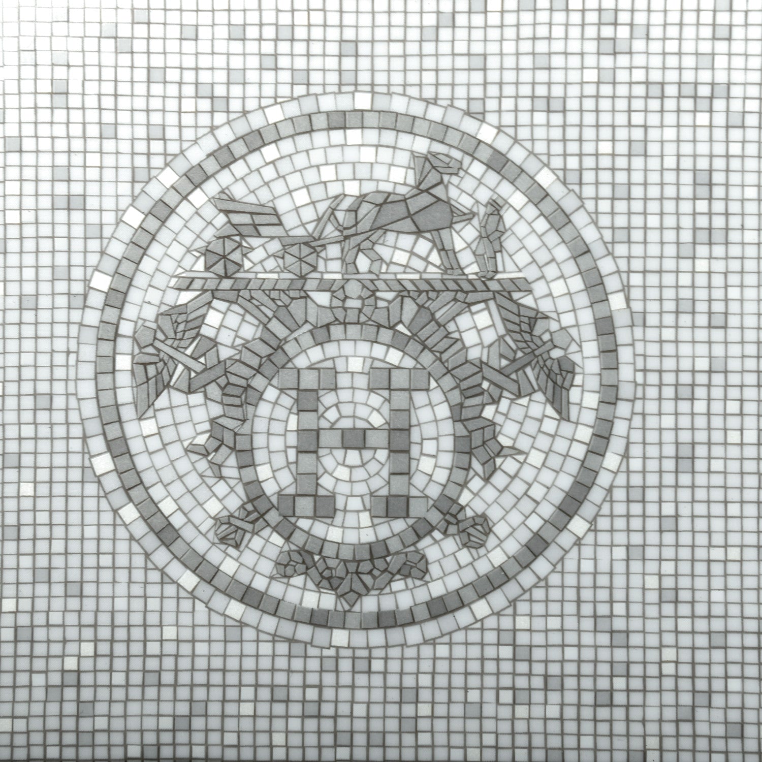 Hermes Porcelain Mosaique Au 24 Platine Change Tray 5 of 5