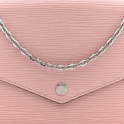 Louis Vuitton Epi Pochette Felicie Rose Ballerine 9 of 13