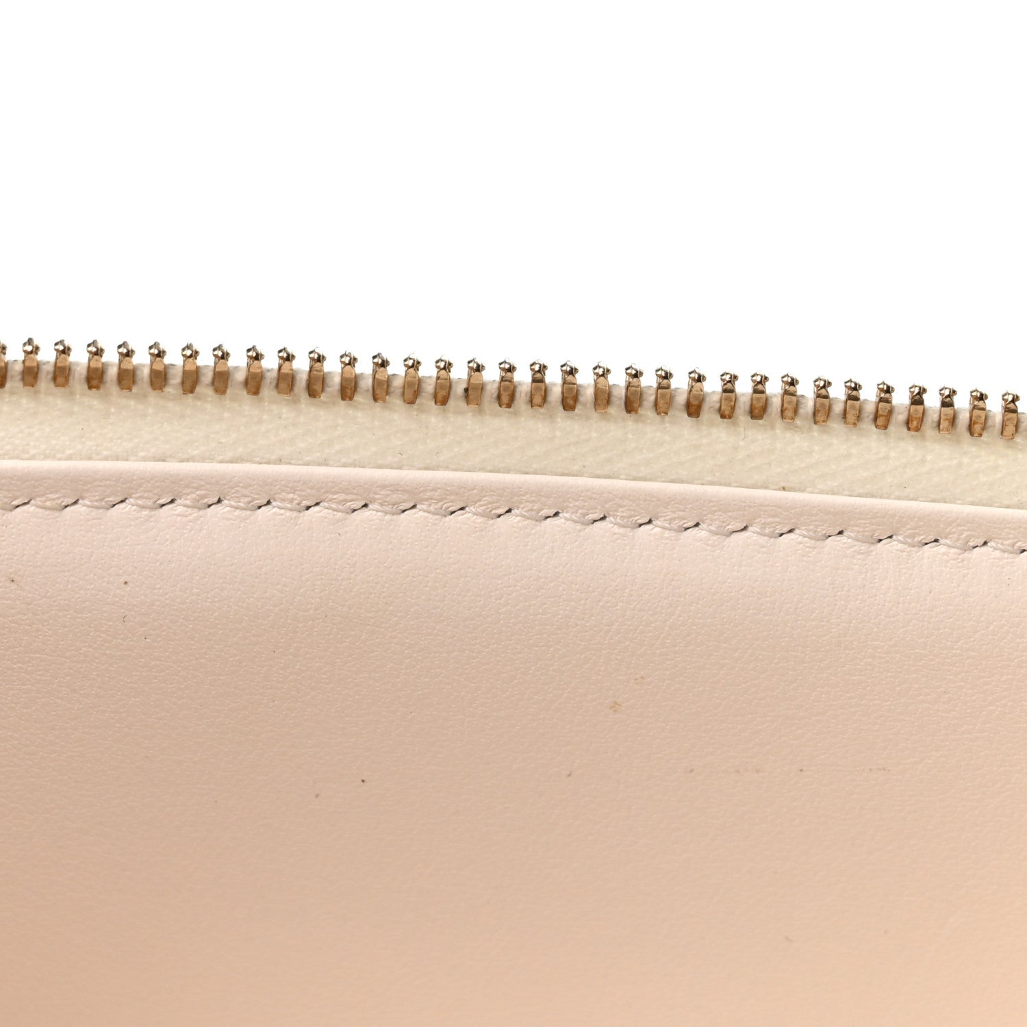 Chanel Caviar Quilted Top Handle Slim Vanity With Chain White 11 of 14
