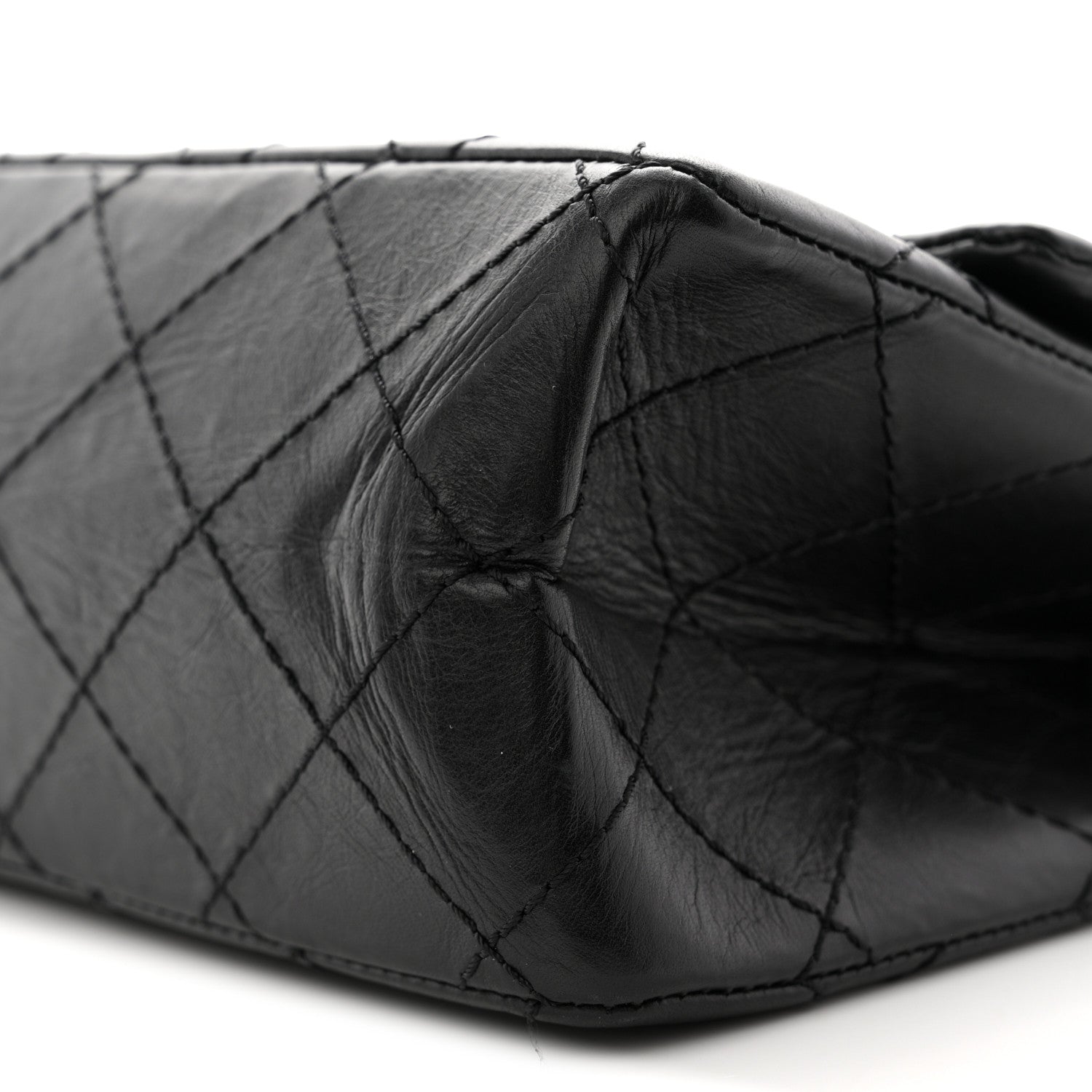 Chanel Aged Calfskin Quilted 2.55 Reissue 226 Flap Black 10 of 11