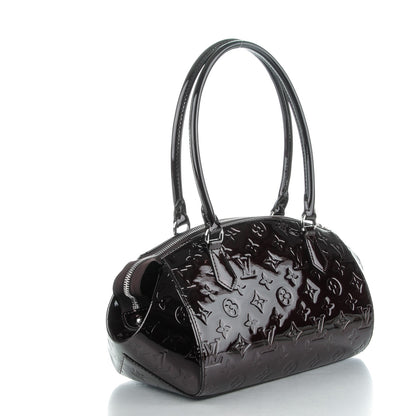 Louis Vuitton Vernis Sherwood PM Amarante 3 of 7