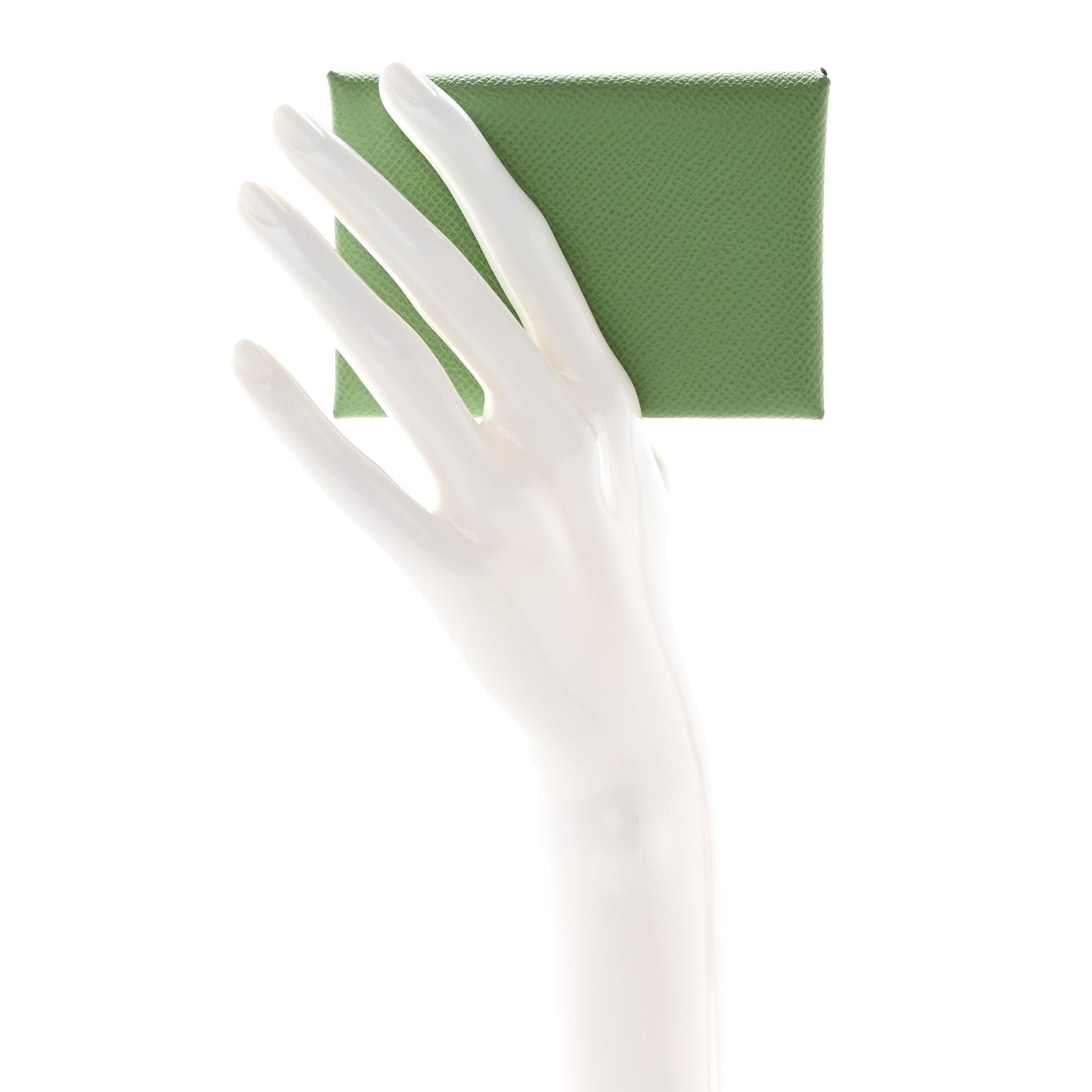 Epsom Calvi Duo Card Case Vert Criquet