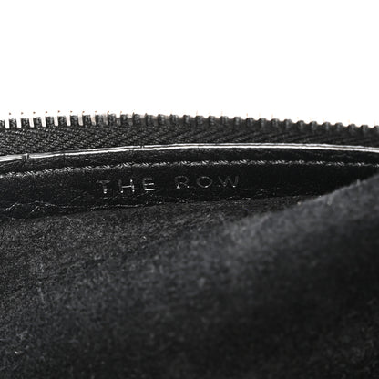 The Row Grained Calfskin Large Slouchy Banana Bag Black 6 of 9