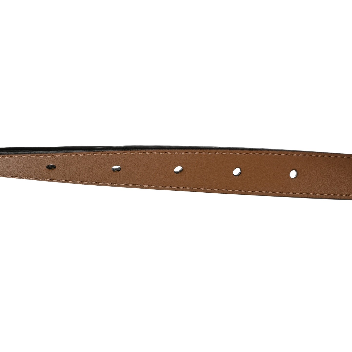 Moon Calfskin Double G 20mm Belt 80 32 Natural Tan